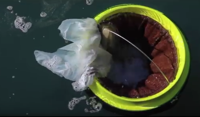 漂流ゴミの回収を自動で行う「Seabin」を支援しています！